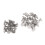 20 Sets 8mm Round Rivet Screw Studs Chicago Screw Leather Craft Silver 1