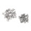 20 Sets 8mm Round Rivet Screw Studs Chicago Screw Leather Craft Silver 2