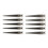 10pcs Rivet Cone Studs Rock Spikes Spots Leather Craft DIY Grey Black 1