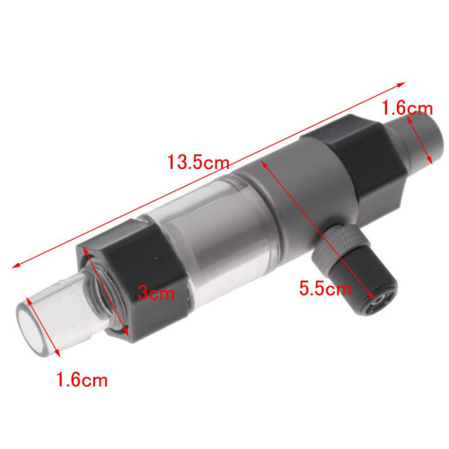 Acrylic Aquarium CO2 Diffuser Carbon Dioxide Atomizer Reactor 16mm 1