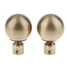 22mm Curtain Pole Recess Bracket Curtain Rod Bracket Finials Type 3 -