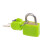 Small Padlock with Two Keys for Luggage Suitcase Bag Green 2