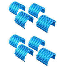 Aluminum 370 380 Motor Heat Sink Heatsink Cooling Fins for RC HSP 1/16 Car (Pack of 8)