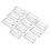 10pcs Alloy Replacement Bra Strap Slide Hook Fig 9 Lingerie Adjuster 1 3