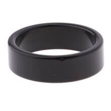 Black Magnetic Magic Ring Magnet Coin Magic Tricks Finger Decor 19mm