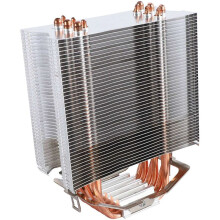 2X Fanless CPU Cooler 12cm Fan 6 Copper Heatpipes Fanless Cooling Radiator for LGA 1150/1151/1155/1156/775