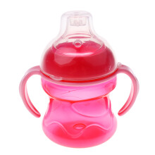 200 ML No-Spill Super Spout Grip Sippy Cups Style 2-Red