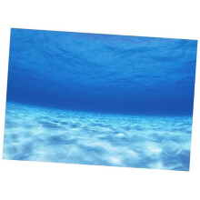 3D One Side Aquarium Universe Landscape Poster Fish Tank Background 61