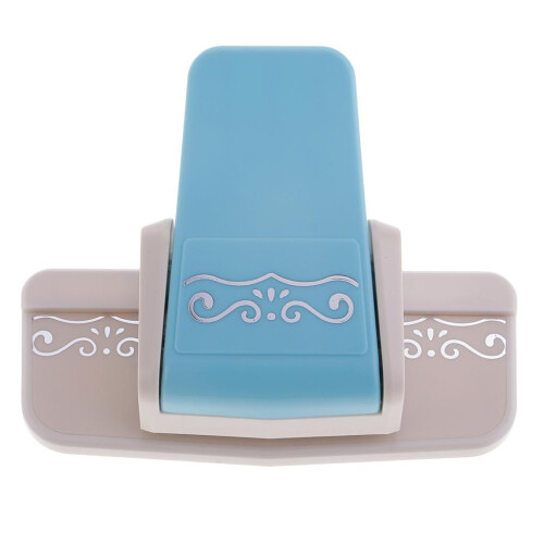 Labor-saving Embossing Device Paper Border Cutter Blue