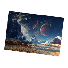 Aquarium Background Sticker Fish Tank Wallpaper Underwater Decor 122x6