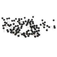 100 Pieces Black Plastic Eyes Kits for Needle Felting Bear Dolls Toy 6