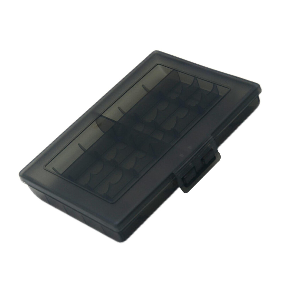 Battery Storage Case Holds 10 Aa/Aaa Batteries Protective Container Bl 6902695939563