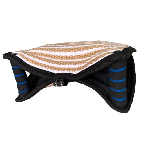 Puppy Dog Bite Pillow Arm Protection Training Tools Handle Toy  Brown