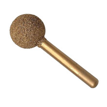 Round Ball Shape Diamond Grinding Head Drill Bits Rotary Tools 14mm 10