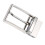 Men's Reversible Alloy Belt Buckle Single Prong Rectangular Pin Belt B 1