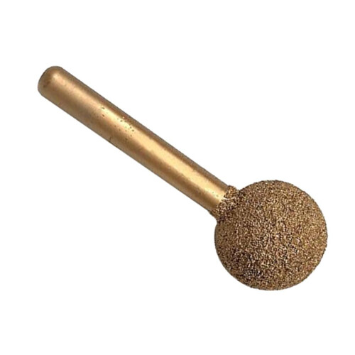 Round Ball Shape Diamond Grinding Head Drill Bits Rotary Tools 12mm 10 1