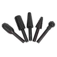 5PCS 1/4'' Drill Bit Set Woodworking Cutting Tools Wood Carving Bits B
