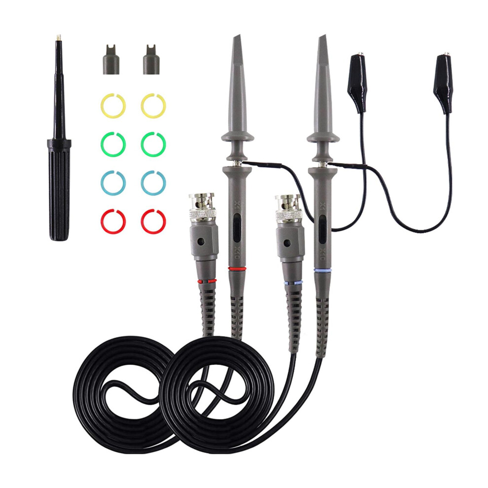 P6100 Bnc Oscilloscope Probe Kit 100Mhz Handheld Oscilloscope Probe 2P 6902696459152