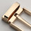 Men's Reversible Belt Buckle Single Prong Rectangular Pin Belt Buckle 3