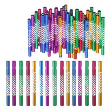 Set di Tubi per Campanelli Eolici In Alluminio DIY, 150 Pezzi, Tubi Vuoti da 6x78 mm, per Creazioni Artigianali, Decorazioni Fatte A Mano, Giardino