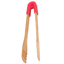 Bamboo Toast Tongs Bread Salad Tongs Food Clip Baking Cooking Tongs Re