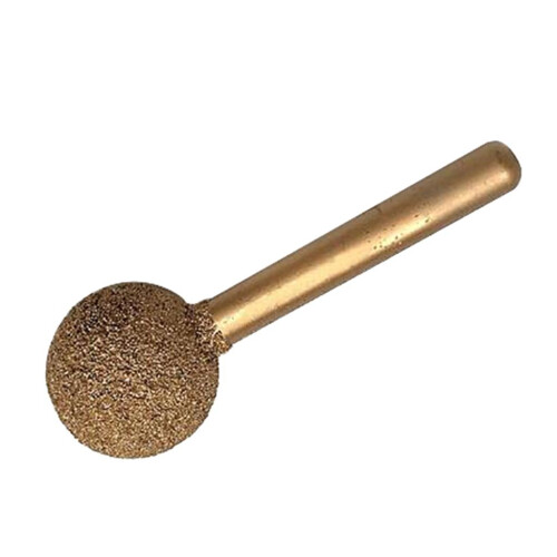 Round Ball Shape Diamond Grinding Head Drill Bits Rotary Tools 16mm 46 2