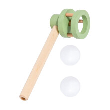Wooden blowing ball Toy Floating Ball Game Toy for Party Supplies Chil