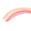 Pair Veil Poi Throw Balls Imitated Silk Adjustable Chain for Belly Dan 3