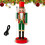 Nutcracker Christmas Decorations Lighted Nutcracker Soldier Tabletop Ornaments Lighted Collectible for Christmas B 1