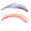 Pair Veil Poi Throw Balls Imitated Silk Adjustable Chain for Belly Dan 2