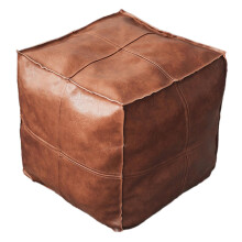 Boho Moroccan Pouf Cover Footstool Storage Ottoman Room Decor Living R