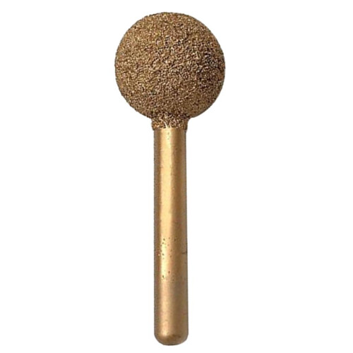 Round Ball Shape Diamond Grinding Head Drill Bits Rotary Tools 16mm 46