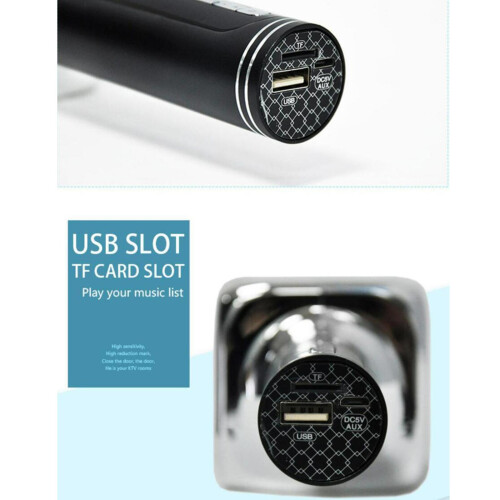 Handheld Karaoke Mic Bluetooth 4.2 Wireless Microphone Singing Machine 2