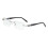 Blue Light Glasses rectangle Rimless for Unisex Computer Men Woman Arg 1