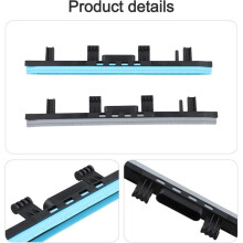 2 Bandes de Grattage pour Aspirateurs pour FC BR Series (Modèles Compatibles: BR 30/4C/BR 30/4 et PRO BR 400)