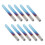 Blue Coated Flat Bottom PCB engraving bits 90 degrees 0.1mm 1
