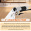 Multi-Functional Steam Spray Suction  with 1/4in Quick Disconnect Coupler Valve for  Mytee Vacuum Extractors 5
