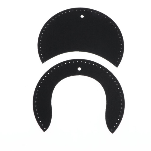 Leather Coin Purse Making Craft Kit Black 2