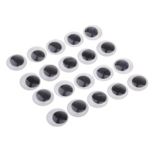 Self-Adhesive Wiggle Eyes Scrapbooking Kid Crafts Moving Eyes 30mm 20p