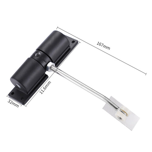 Auto Double Spring Door Closer Self Closing Doors for Shed Ranch Garag 1