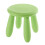 Assembling Children Chair Round Shape School Nursery Kids Stool Green 1