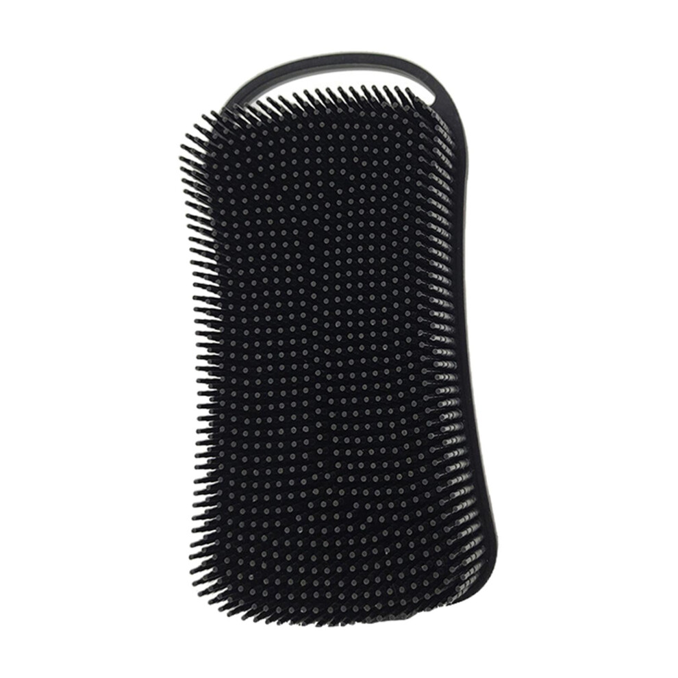Black Silicone Body Scrubber Gentle Exfoliating Skin Shower Skin Care