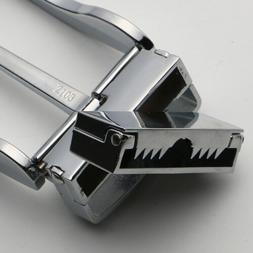 Men Reversible Alloy Belt Buckle Single Prong Rectangular Pin Buckle S 2