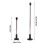 1pc Golf Magnet Lie Angle Tool Training Aid Sticks Swing Trainers blac 2