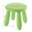 Assembling Children Chair Round Shape School Nursery Kids Stool Green 2