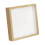 Wooden DIY Shadow Box Frame Square 5cm Deep for Flower Handicrafts DIY 1