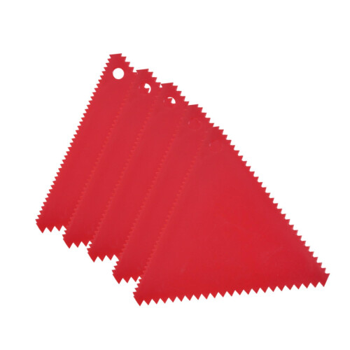 5x Adhesive Spreader Reusable Trowel for Polyester Resin Putty Applyin