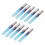 Blue Coated Flat Bottom PCB engraving bits 90 degrees 0.1mm 3