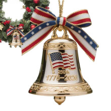 Cloche de Noël Commémorative de la Fondation des États-Unis 1776-2026 Cloche Souvenir de la Fondation des États-Unis pour Noël A