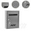 Wall Mount Mailbox Large Locking Mail Box for Home Decoration House Ex 3